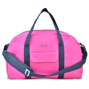 Poręczna torba sportowa fitness - 21 l - różowa - Torby sportowe - miniaturka - grafika 1