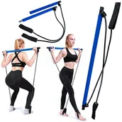 Poręcze i drążki do podciągania - D3C Drążek Kij Treningowy Taśmy Pilates - miniaturka - grafika 1