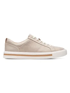 Clarks Sneakersy "Un Maui Lace" w kolorze beżowym - Trampki damskie - miniaturka - grafika 1