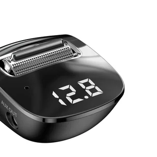 Baseus F40 nadajnik transmiter FM audio Bluetooth port AUX ładowarka samochodowa 2x USB 15W 2A czarny (CCF40-01) - Ładowarki samochodowe - miniaturka - grafika 4