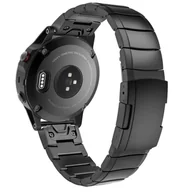 Akcesoria do smartwatchy - Tech-Protect Bransoleta Steelband do Fenix 5 / 6 / 6 Pro Black - miniaturka - grafika 1