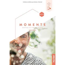 Hueber Momente A1.2. Ćwiczenia + kod online - Książki do nauki języka niemieckiego - miniaturka - grafika 1
