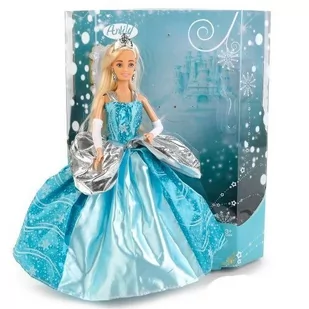 ICOM Piękna Lalka Anlily 29cm Urodziny Księżniczka Elza 7132072 - Akcesoria dla lalek - miniaturka - grafika 2