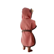 Okrycia kąpielowe dla dzieci - Ponczo kąpielowe dziecięce Bubble Hop Soft Pink - miniaturka - grafika 1