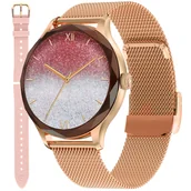 Smartwatch - Enter DTD.110.1110.5310-SET złoty - miniaturka - grafika 1