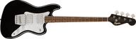 Gitary basowe - Squier Paranormal Rascal Bass HH Laurel Fingerboard White Pearloid Pickguard Metallic Black - miniaturka - grafika 1