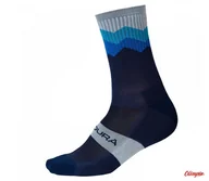 Skarpetki kolarskie - Skarpety Endura Jagged Socks Navy - miniaturka - grafika 1