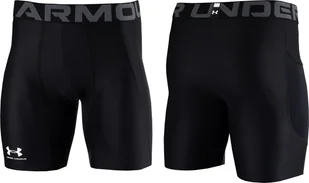 Under Armour Spodenki termoakytwne kompresyjne krótkie męskie Under Armour HG Armour czarne 1361596 001 S - Bielizna sportowa męska - miniaturka - grafika 1