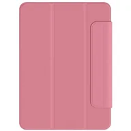 Etui do tabletów - Pomologic BookCover Smart Cover etui obudowa pokrowiec Magnetyczny do iPad Pro 11" 1/2/3/4G, iPad Air 10.9" 4/5G (old pink) - miniaturka - grafika 1
