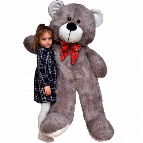 DUŻY PLUSZOWY MIŚ GIGANT MASKOTKA PREZENT DLA DZIECKA 140 cm NA ŚWIĘTA