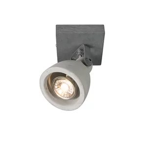 QAZQA Zestaw 4 x industrialny spot beton - Creto - Lampy ścienne - miniaturka - grafika 1