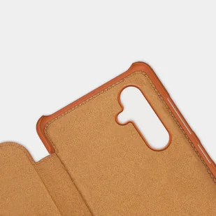 Nillkin Qin Leather etui skórzany pokrowiec z klapką portfel brązowe - Portfele - miniaturka - grafika 12