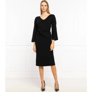 Emporio Armani Wełniana sukienka - Sukienki - miniaturka - grafika 1