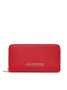 LOVE MOSCHINO Duży Portfel Damski JC5700PP1NLD0500 Czerwony - Portfele - miniaturka - grafika 1