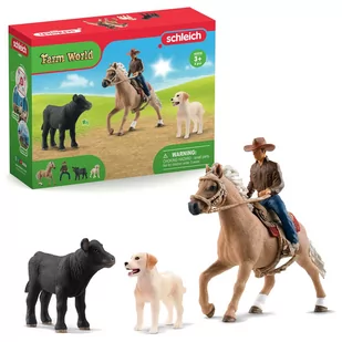 Schleich Farm World Kowbojskie przygody na dzikim zachodzie 42578 - Figurki dla dzieci - miniaturka - grafika 2