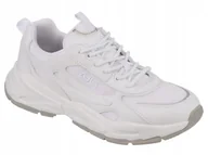 Sneakersy damskie - Buty damskie Fila Novarra sneakersy sportowe białe adidasy lekkie 38 - miniaturka - grafika 1