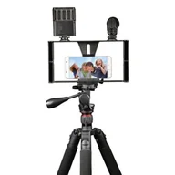 Uchwyty samochodowe do telefonów - Gimbal ręczny HAMA 4622 Czarny - miniaturka - grafika 1