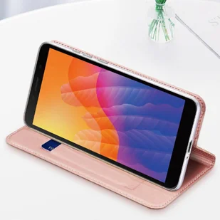 Dux Ducis Skin Pro kabura etui pokrowiec z klapką Huawei Y5p różowy - Etui i futerały do telefonów - miniaturka - grafika 17