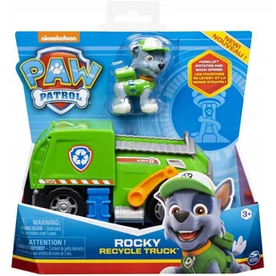 Paw Patrol Paw Patrol Basic Vehicle Rocky 6061804 - Figurki dla dzieci - miniaturka - grafika 2