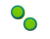 Akcesoria do Xbox - Gumki Nakładki na analog PS3 PS4 PS5 XBOX - kolory ZIELONY, NIEBIESKI - 2x - miniaturka - grafika 1