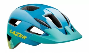 LAZER kask rowerowy dziecięcy/juniorski gekko ce-cpsc blue yellow niebieski BLC2207888186 - Kaski rowerowe - miniaturka - grafika 1