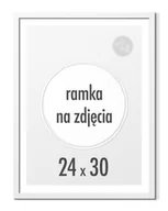 Ramki na zdjęcia - Ramka na zdjęcia 24x30 cm Foto Ramki 30x24 biała - miniaturka - grafika 1