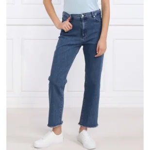 HUGO Jeansy 935 | Regular Fit - Spodnie damskie - miniaturka - grafika 1