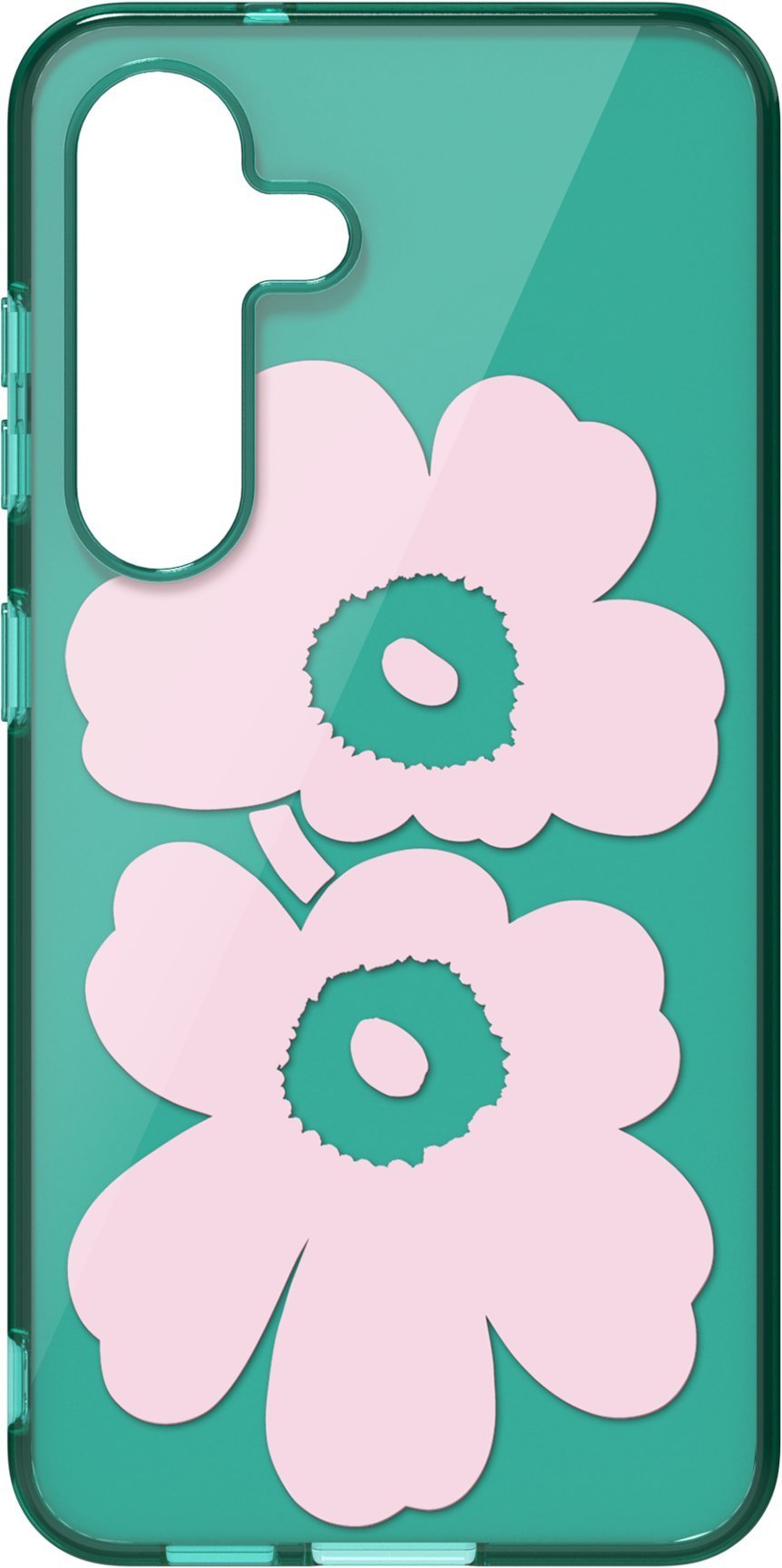 FPS931AMAPW Unikko Hybrid Case Case Samsung Galaxy S25, Rožinė