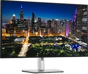 Monitory - DELL UltraSharp U3225QE monitor komputerowy 80 cm (31.5") 3840 x 2160 px 4K Ultra HD LCD Czarny, Srebrny - miniaturka - grafika 1