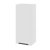 Meble kuchenne - Szafka Wisząca Wysoka Capri Lewa 40X92 Cm Mdf Folia Biały Mat Cichy Domyk Blum - miniaturka - grafika 1