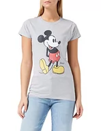 Koszulki i topy damskie - Disney Klasyczna koszulka damska z nadrukiem Myszki Miki - miniaturka - grafika 1