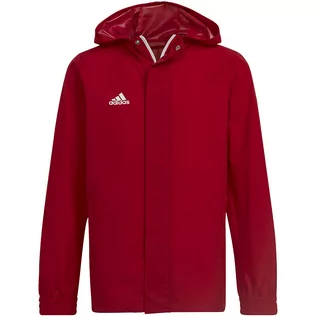 Kurtki i kamizelki sportowe męskie - Adidas, Kurtka ENTRADA 22 AW Jacket Y HG6300, 116 cm, czerwony - grafika 1