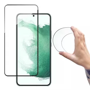 Wozinsky Full Cover Flexi Nano folia szklana szkło hartowane z ramką Samsung Galaxy S22 przezroczysty - Szkła hartowane na telefon - miniaturka - grafika 1