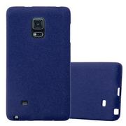 Etui i futerały do telefonów - Etui Pokrowiec Do Samsung Galaxy NOTE EDGE Obudowa w FROST CIEMNY NIEBIESKI TPU Silikon Case Cover Ochronny Plecki Cadorabo - miniaturka - grafika 1