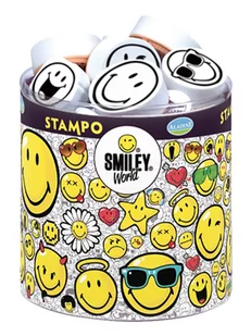 Aladine Zestaw stempli "Fun Smiley" - 3+ - Zabawki kreatywne - miniaturka - grafika 1