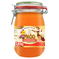 Miód - Miód Wielokwiatowy Królowa Pszczół 1,4 Kg Komfort - miniaturka - grafika 1