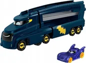 Samochody i pojazdy dla dzieci - FISHER PRICE BATMAN BATWHEELS BAT-BIG RIG transporter samochodów + autko - miniaturka - grafika 1
