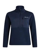 Kurtki damskie - Berghaus Damska kurtka polarowa Fadley Half Zip zmierzch 12 4A001180R14 - miniaturka - grafika 1