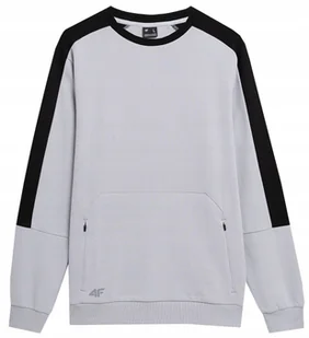 MĘSKA BLUZA DRESOWA 4F SS23 SWSM550 27S L - Bluzy męskie - miniaturka - grafika 1