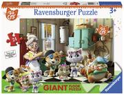 Puzzle - Ravensburger Puzzle 24 Bajka 44 koty z babcią gigant - miniaturka - grafika 1