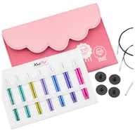 Pasmanteria - zestaw drut��w wymiennych KNITPRO ZING MIDI Special set -10cm - miniaturka - grafika 1