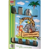 Zestawy sztućców - Lamart Zestaw sztućców dla dzieci ZOO LT 5005 (LT5005) - miniaturka - grafika 1