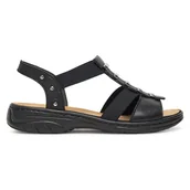 Sandały damskie - Sandały Rieker 64580-00 - miniaturka - grafika 1