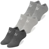 Skarpetki męskie - Puma Skarpety Stopki Mix Szare Bawełna 94710910 3 pary Rozmiar 43/46 - miniaturka - grafika 1