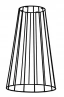 Meble modułowe i akcesoria - Noga metalowa, CZARNA do stołu 60 cm. Pręt 10 mm - miniaturka - grafika 1