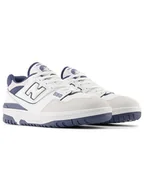 Trampki męskie - New Balance Skórzane sneakersy "550" w kolorze biało-granatowym - miniaturka - grafika 1