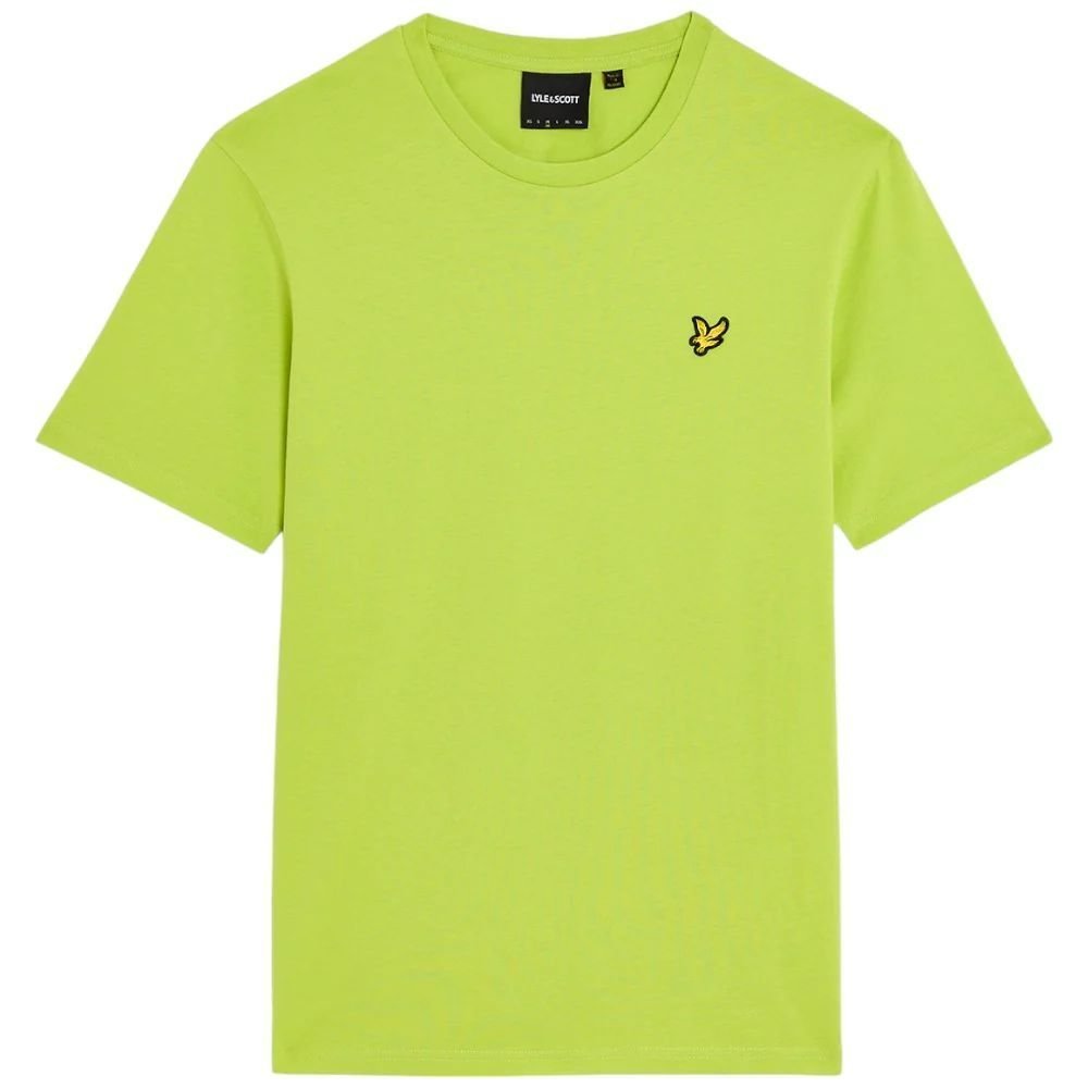 t-shirt uomo lyle and scott 1874 ts400vog plain x804 vibrant kiwi