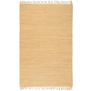 Dywany - vidaXL Ręcznie tkany dywanik Chindi, bawełna, 200x290 cm, beżowy - miniaturka - grafika 1