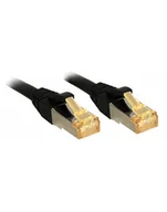 Kable komputerowe i do monitorów - LINDY RJ-45/RJ-45 kat.7 S/FTP Czarny 10m (47313) - miniaturka - grafika 1