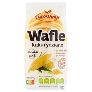 Eurowafel Wafle kukurydziane 100 g - Pieczywo chrupkie - miniaturka - grafika 1